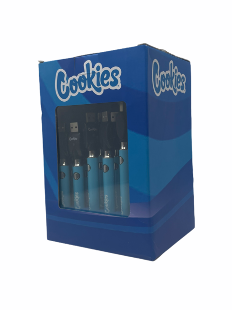 2021 new arrival 900mah 510 thread cartridge cookies pen battery with adjustable voltage